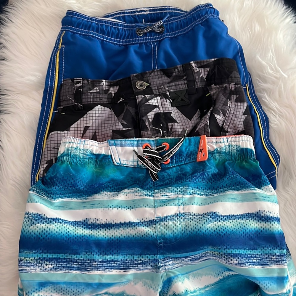 Size 7 boy swimsuit bundle